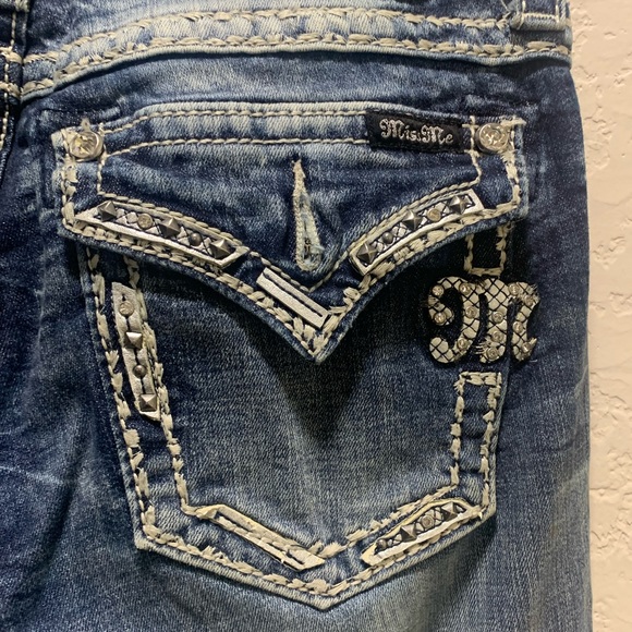 MISS ME BLUE JEANS (31) BOOT CUT - Picture 7 of 15